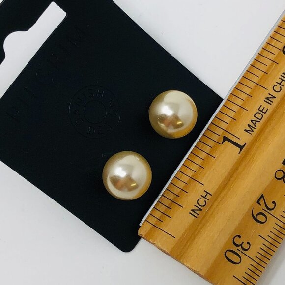 4/$25 Pilgrim Pearl Studs Earrings - Picture 4 of 4